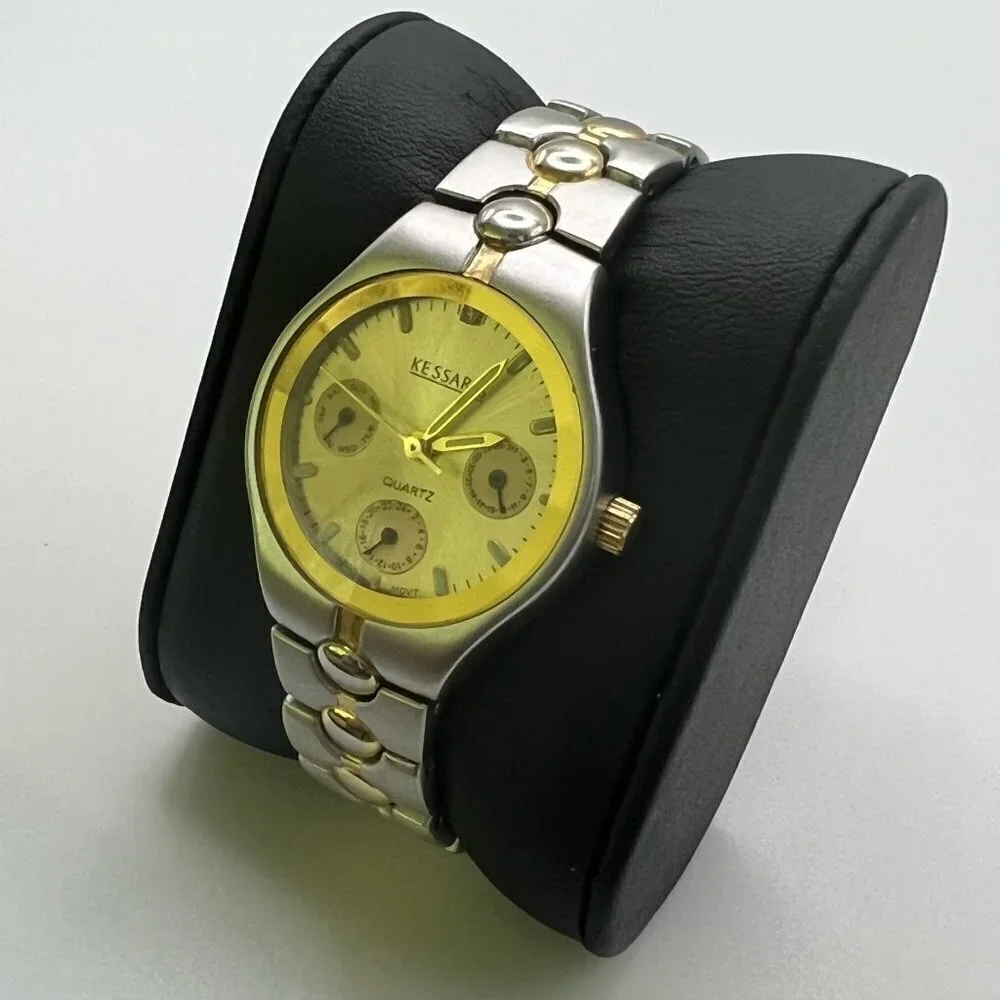 Kessaris Gold and Silver Ladies Watch Working